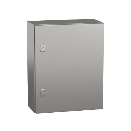Spacial S3X, Wall mounted enclosure, stainless steel 304L, plain door, 500x400x200mm, IP66