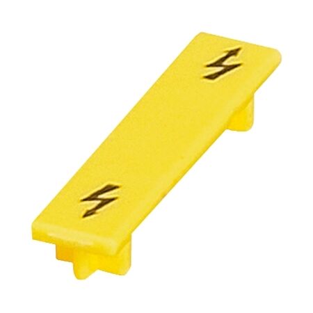 Linergy, WARNING LABEL FOR 4MM² SCREW TERMINAL BLOCKS, YELLOW