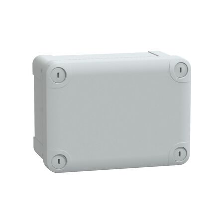 Thalassa, ABS box, IP66 IK07 RAL7035 Int.H150W105D80 Ext.H164W121D87 Opaque cover H20