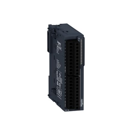 Modicon TM3, Discrete input module, 16 inputs (screw) 24 VDC