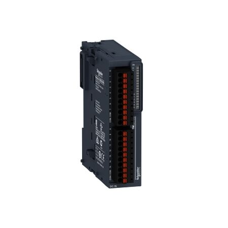 Modicon TM3, Discrete output module, 16 relay outputs (spring) 24 VDC