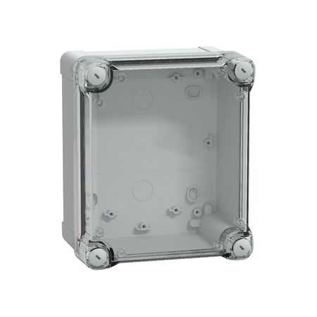 Thalassa, PC box, IP66 IK08 RAL7035 Int.H175W150D100 Ext.H193W164D105 Transp.cover H40