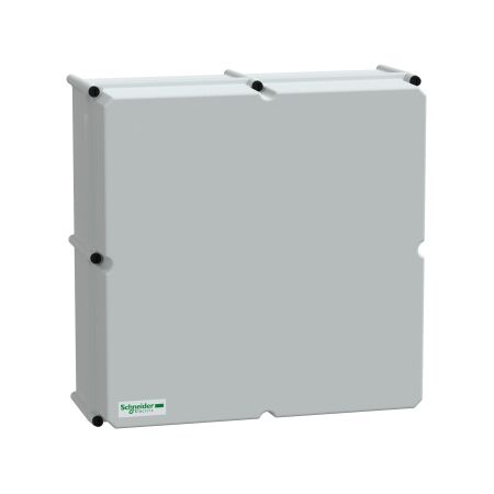 Thalassa, PLS box, polyester rear, opaque PC cover IP66 54x54x18cm
