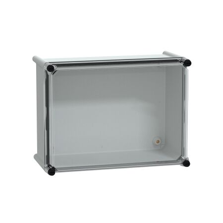 Thalassa, PLS box, polyester rear, transparent PC cover IP66 27x36x18cm