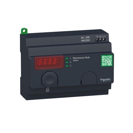 Harmony XB5R, Harmony Hub wireless serial line gateway, Zigbee green power gateway, wireless to modbus, 24...240V AC DC