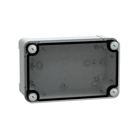 Thalassa, PC box, IP66 IK08 RAL7035 Int.H175W105D80 Ext.H192W121D87 Transp.cover H20