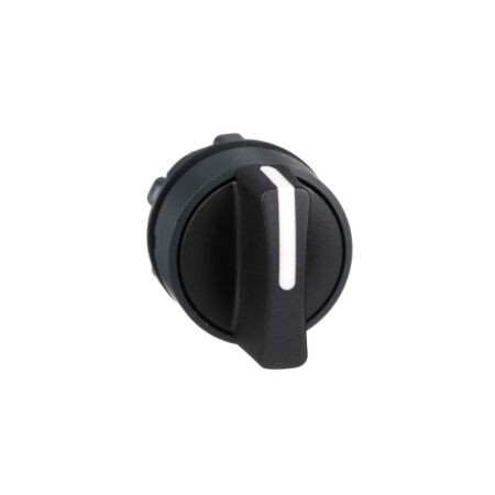 Harmony XB5, Selector switch head, plastic, black, 22mm, 3 positions, stay put