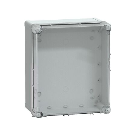 Thalassa, PC box, IP66 IK08 RAL7035 Int.H325W275D160 Ext.H341W291D168mm. Transp.cover H60