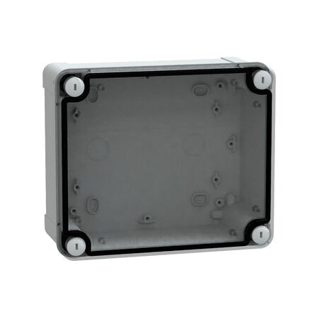 Thalassa, ABS box, IP66 IK07 RAL7035 Int.H175W150D80 Ext.H193W164D87 Transp.cover H20