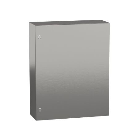 Spacial S3X, Wall mounted enclosure, stainless steel 304L, plain door, 1000x800x300mm, IP66