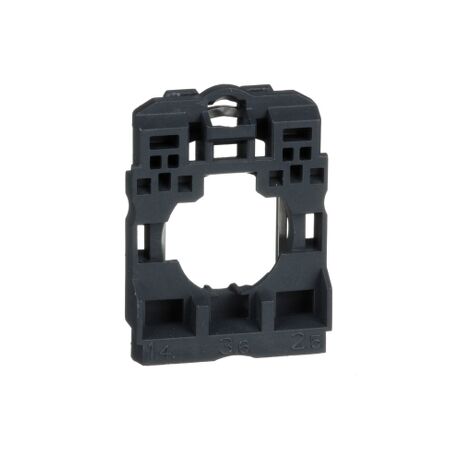 Harmony XB5, Body/fixing collar for electrical block, plastic