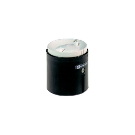Harmony XVB, Base unit for modular tower lights, plastic, black, 70mm, bottom or side cable entry