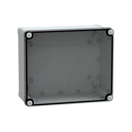Thalassa, PC box, IP66 IK08 RAL7035 Int.H275W225D120 Ext.H291W241D128 Transp.cover H20