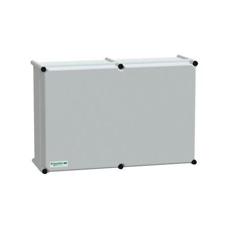 Thalassa, PLS box, polyester rear, opaque PC cover IP66 36x54x18cm