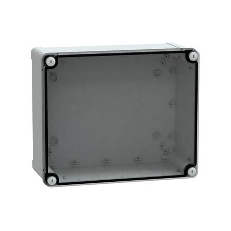 Thalassa, ABS box, IP66 IK07 RAL7035 Int.H275W225D120 Ext.H291W241D128 Transp.cover H20