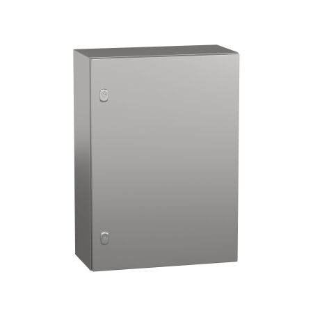 Spacial S3X, Wall mounted enclosure, stainless steel 304L, plain door, 700x500x250mm, IP66