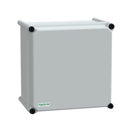 Thalassa, PLS box, polyester rear, opaque PC cover IP66 27x27x18cm