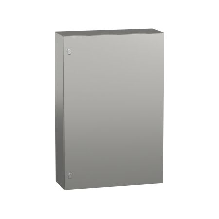 Spacial S3X, Wall mounted enclosure, stainless steel 316L, plain door, 1200x800x300mm, IP66