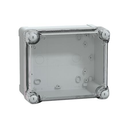 Thalassa, ABS box, IP66 IK07 RAL7035 Int.H175W150D100 Ext.H193W164D105 Transp.cover H40