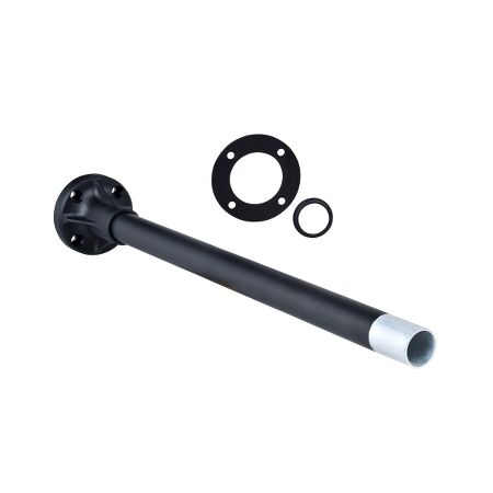 Harmony XVB, Fixing base for modular tower lights, plastic, Ø70, 380mm black aluminium support tube + black fixing plate