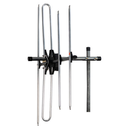 Digitek LTE Series 4 Element Metropolitan Premium YAGI VHF Antenna with Vertical Standoff Bracket - 01DV304LW