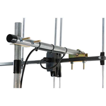 Digitek LTE Series 4 Element Metropolitan Premium YAGI VHF Antenna with Vertical Standoff Bracket - 01DV304LW