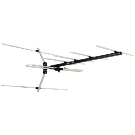 Digitek LTE Series 7 Element Metropolitan Premium YAGI VHF Antenna with Vertical Standoff Bracket - 01DV307LW