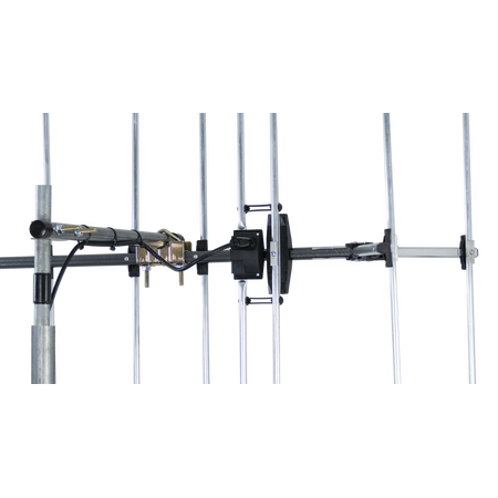 Digitek LTE Series 7 Element Metropolitan Premium YAGI VHF Antenna with Vertical Standoff Bracket - 01DV307LW