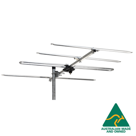 Hills Antenna 01DY4A-4G VHF 4 Element Yagi Antenna - 01DY4A-4G