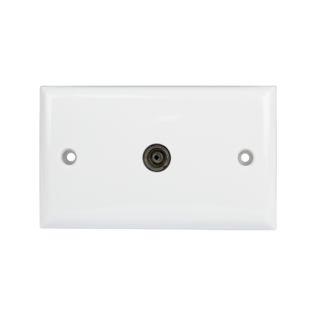 Digitek Wall Plate F Type Female to Pal Female - 05APFP