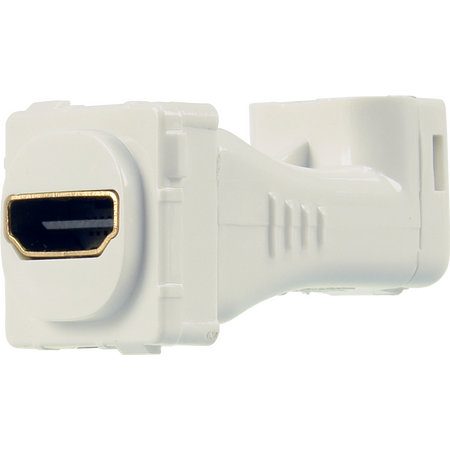 Digitek HDMI Female to HDMI Female Right Angle 4K@60Hz Insert - White - 05BC6RV2