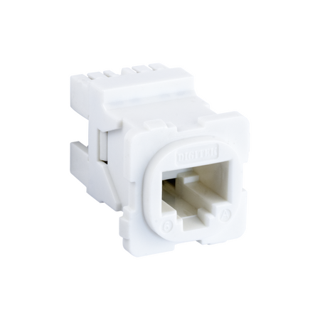 Digitek RJ45 Mech to Suit Wallplates - CAT6A - 05CRJ45C6A