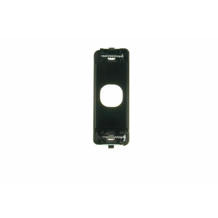 Digitek 1 Gang Architrave Wallplate - Black - 05DAWP01BK
