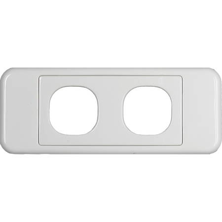 Digitek 2 Gang Architrave Wallplate - 05DAWP02