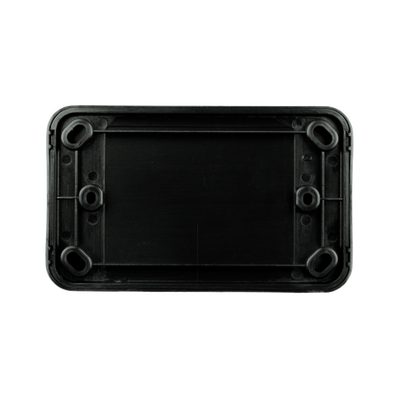 Digitek Blank Wallplate - Black - 05DWP00BK