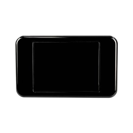 Digitek Blank Wallplate - Black - 05DWP00BK