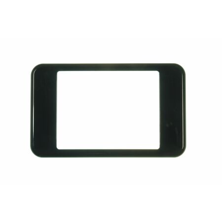 Digitek 4 Gang Wallplate (No Mech) - Black - 05DWP04BK