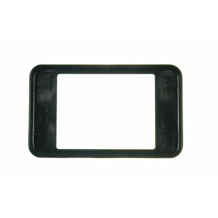 Digitek 6 Gang Wallplate (No Mech) - Black - 05DWP06BK