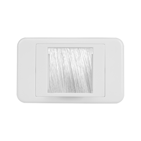 Media Wall Plate with Detachable Front Panel - 05DWPMD