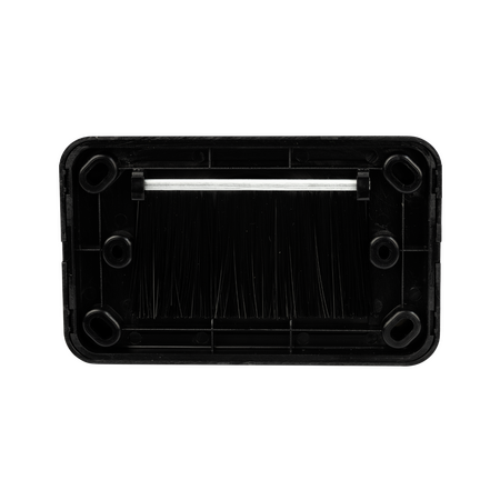 Digitek Media Style Wall Plate (Slim Bullnose) - Black - 05DWPMSBK