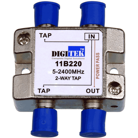 Digitek 2 Drop 20dB 5-2400MHz Coupler - 11B220