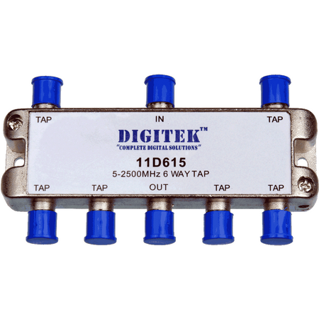 Digitek 6 Drop 15dB 5-2500MHz Coupler - 11D615