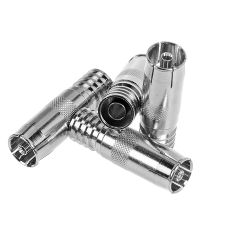 Digitek RG6 Pal Female Crimp Connector - 12B6PF