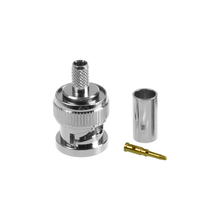 Digitek RG58 BNC Male Crimp Connector - 12D58