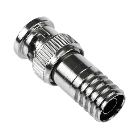 Digitek BNC RG6 Male Connector with Intergrated Pin - 12E6I