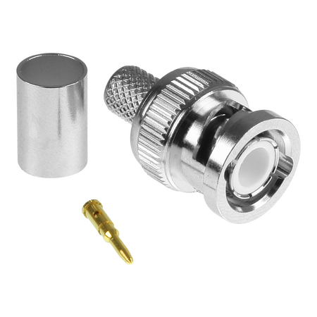 Digitek BNC Male for RG6 3 piece - 12E6
