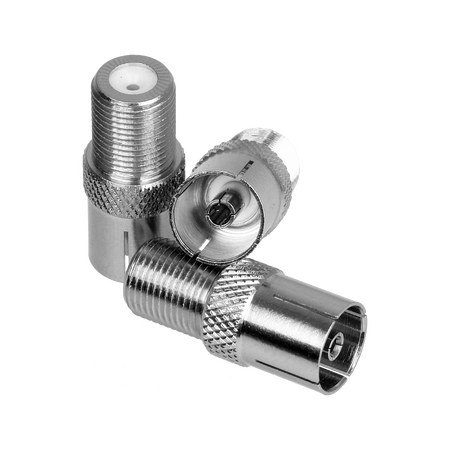 Digitek Pal Female to F Type Female Adaptor - 13APFFF