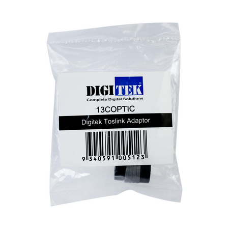 Digitek Toslink Extension Adaptor - 13COPTIC