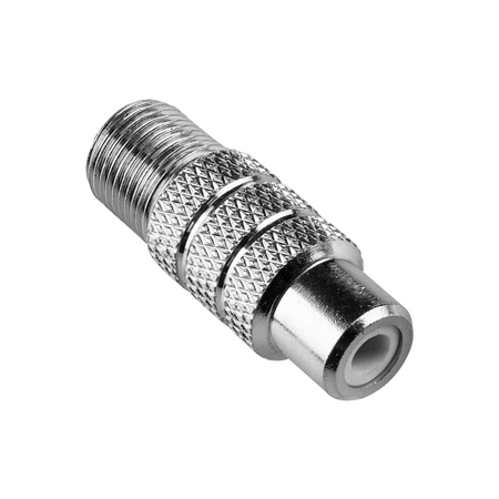 Digitek RCA Female to F Type Female Adaptor - 13CRCAFFF