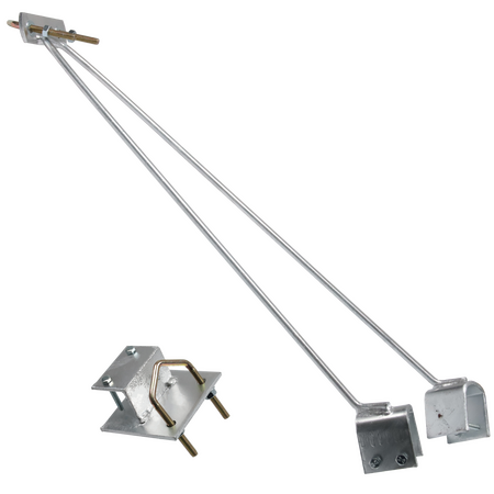 Hills Antenna Strammit Roof Mount  - Wide Foot - 14ASMTW